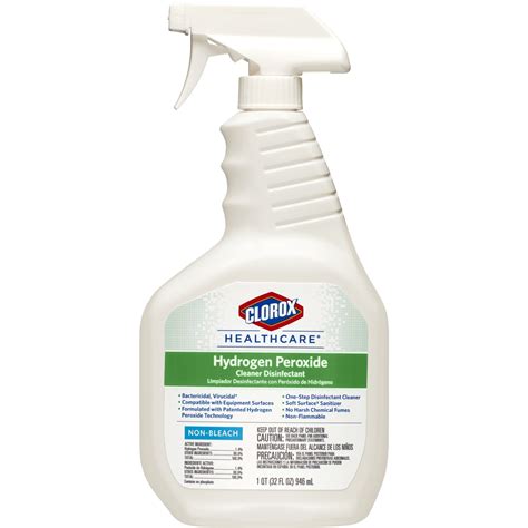 Clorox Healthcare Hydrogen Peroxide Hard Surface Disinfectant 32oz