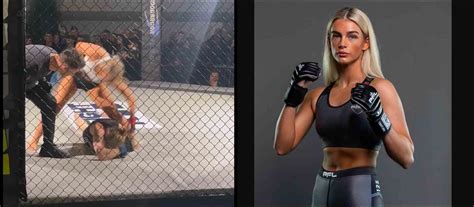 video influencer sammy jo luxton triumphs in impressive mma debut after overcoming cancer