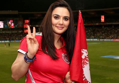Newly Married Preity Zinta Is Back In Mumbai All Pumped Up For Next Ipl India Tv