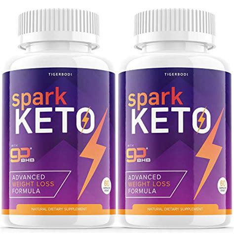 2 Pack Spark Keto Pills Supplement For Women Men Keto Spark K3 Mineral Advanced Weight