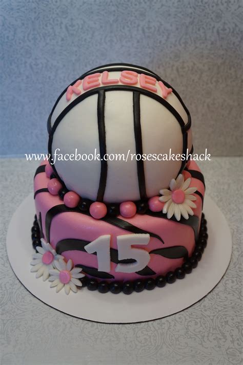 Volleyball Cake Volleyball Birthday Cakes Diy Birthday Cake Birthday Cakes For Teens Fondant