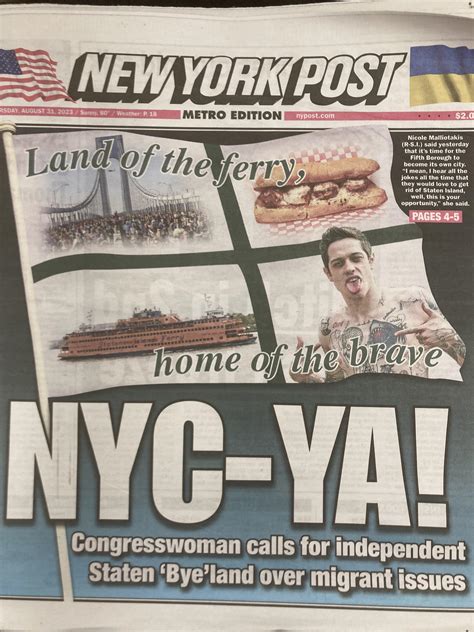 Todays New York Post : r/LiveFromNewYork