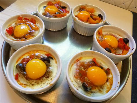 Oeufs cocotte à la Provençale