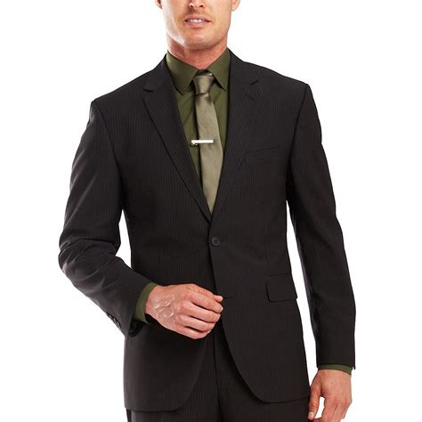 Shop designer brands for casual pants and save big with curbside pickup! Black suit, basic green combination. | Groom and groomsmen ...