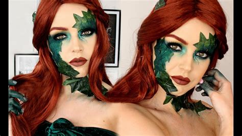 poison ivy inspired halloween makeup tutorial makeup by annalee youtube