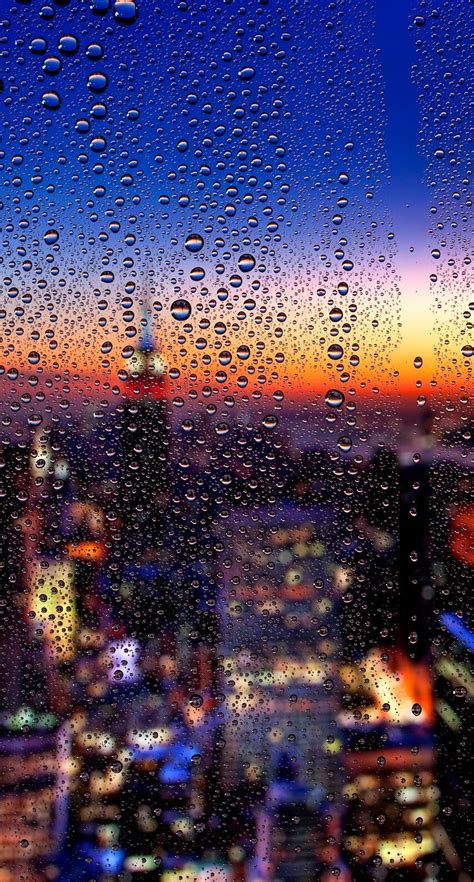 Ciudad Detrás De La Lluvia Fondos De Pantalla Playa Isla Agua Y