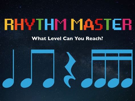 Rhythm Master Teaching Resources
