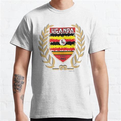 Uganda Flag T Shirt By Jashowear Redbubble