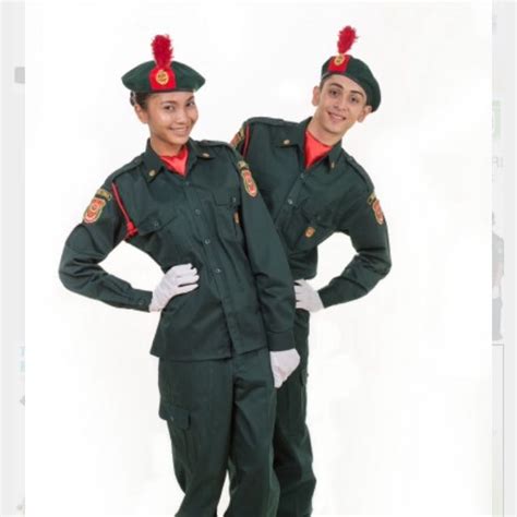Boots are required when wearing the uniform no. 53+ Baju Seragam Kadet Remaja Sekolah Menengah, Inspirasi ...