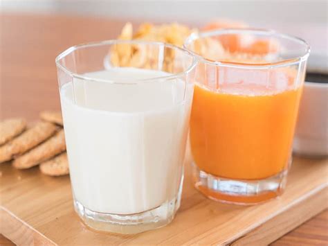 Milk And Orange Juice Key Benefits And Healthy Recipes