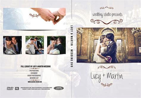 This book cover stands out because of the contrasting back/front cover as well as the text against the plain background.back cover uses the exact same design as the front but it is in the negative.big simple black title contrasts nicely to the white background because there is. Wedding DVD / Blu Ray Cover 2 by Kahuna_Design | GraphicRiver