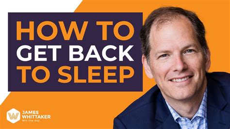 How To Get Back To Sleep Fast Dr Michael Breus The Sleep Doctor On Win The Day Podcast Youtube