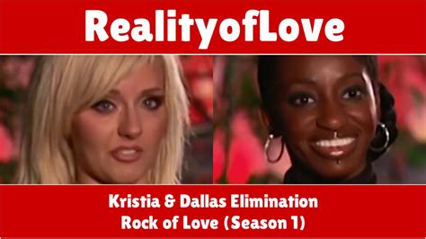 Rock Of Love Season Kristia Dallas Elimination Youtube