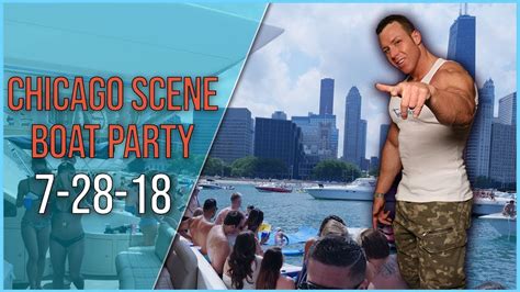 Chicago Scene Boat Party 2018 On The Yacht Youtube