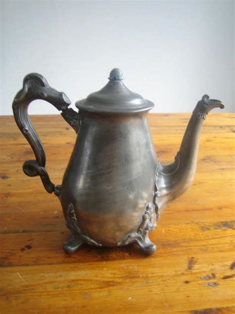 Coffee pot pavel janák brooch ferdinand hauser jewel box dagobert peche. Pewter - Art Nouveau Teapot or Coffee Pot. Victorian Solid Pewter. Shaw and Fisher Sheffield ...