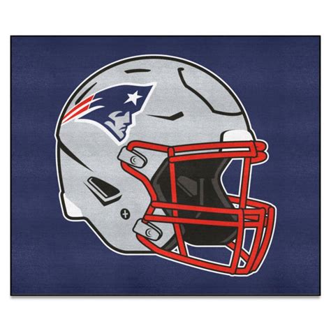 Fanmats Nfl New England Patriots Helmet Rug 5ft X 6ft 5801 The