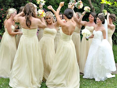 Yellow Bridesmaid Dresses 12 Ideas For Bright Celebration