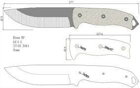 Conjunto de diseño a juego #02599. plantillas de cuchillos pdf - Pesquisa Google | Cuchillos ...