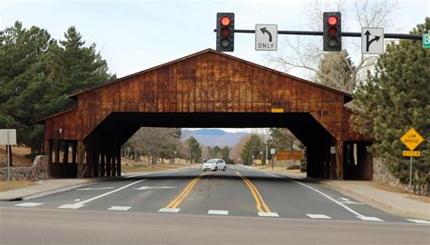 Covered Bridge In Littleton Colorado This Is On West Jami Flickr