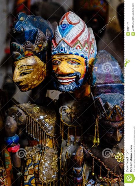 It has a similar type of traditional wooden puppets to bali. Traditional Javanese Wayang Golek Theatre Puppets Being ...