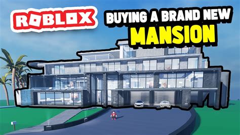 Building A Brand New Mansion In Roblox Mega Mansion Tycoon Youtube