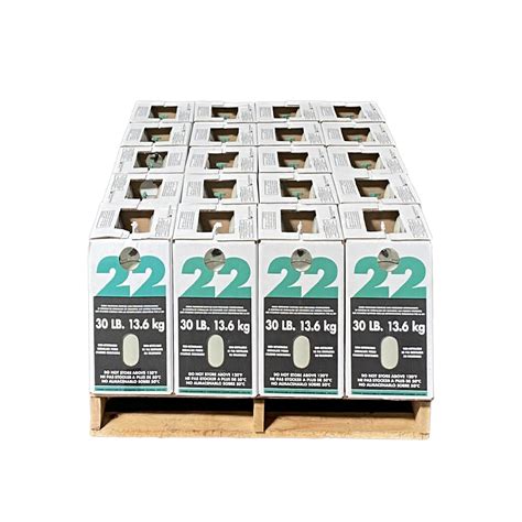 Half Pallet R22 20 Cylinders Ability Refrigerants