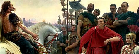 Siege Alesia Vercingetorix Jules Cesar Pophistory