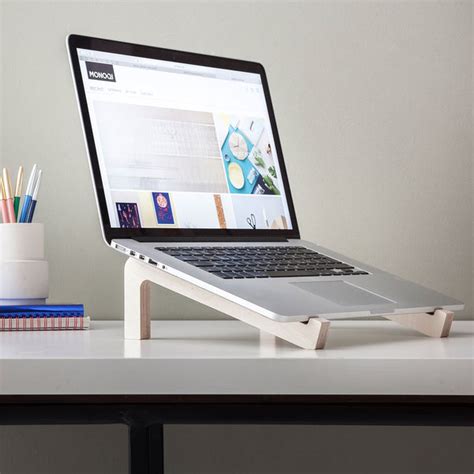Humbleworks Wooden Laptop Riser For Improving Posture And Increasing