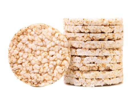 Stack Of Rice Cakes Stock Image Colourbox