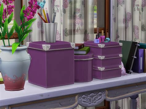 My Sims 4 Blog Deco Boxes By Sims4fun