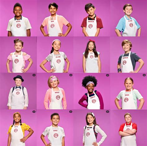 Introducing The Top 16 Contestants Of Masterchef Junior Season 8 R