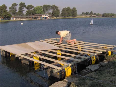 Best for kids originaly built in 2010 by my brother and i to explore the small pond at the end of the street.total construction takes arond 1 hour with very little skill. barrel pontoon boat - Google Search | Barrel Boat Pipe ...