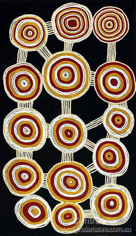 Tingari Cycle By Warlimpirrnga Tjapaltjarri Aboriginal Painting