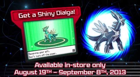Get Your Shiny Dialga Starting Today At Gamestop The Pokemasters