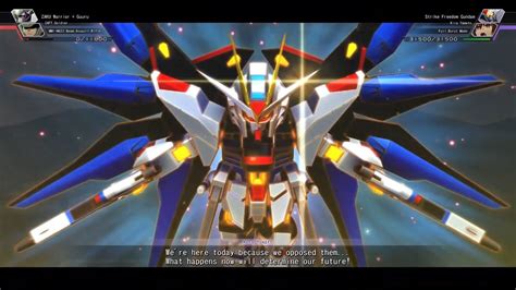 Strike Freedom Gundam All Attacks Sd Gundam G Generation Cross Rays