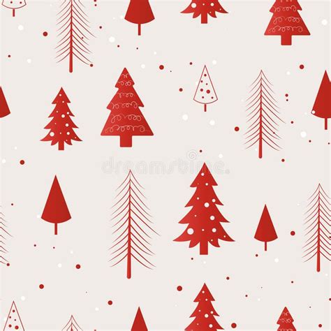 Postcard With Snow Covered Winter Christmas Tree Stock Vector