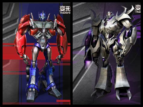 Transformers Prime Images Optimus Prime Vs Megatron Hd Wallpaper And