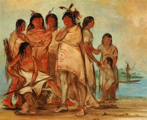 Native Peoples In North America George Catlin 17961872 Du Cór Re