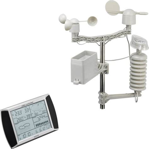 Station Météo Radiopilotée Eurochron Ecwc 1080 Ws1080 Prévisions