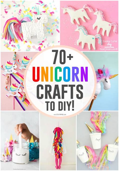 The Ultimate List Of Diy Unicorn Crafts Projects Lolly Jane