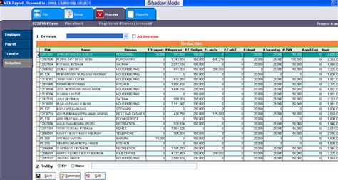 Misalkan saja gaji administrasi adalah 1 juta, gaji salesman adalah 800 ribu. Contoh Payroll Gaji Excel - Mosaicone