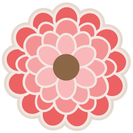 Flower SVG. | Flower svg files, Flower svg, Flower template