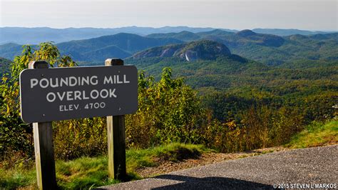 Blue ridge parkway fall foliage. Blue Ridge Parkway | POUNDING MILL OVERLOOK (MP 413.2)