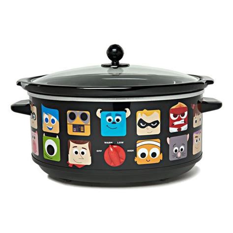 Some lids have a gasket that helps keep in heat and seal the lid to prevent spills. Disney Pixar Oval Crock Pot, 7 qt | Disney kitchen, Disney home decor, Disney decor