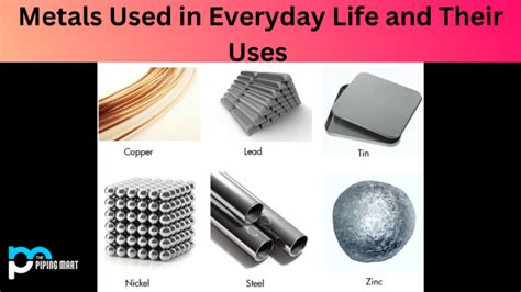 Metals Used In Everyday Life And Their Uses