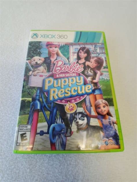 Barbie And Her Sisters Puppy Rescue Microsoft Xbox 360 2015 For Sale