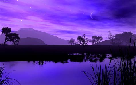 Purple Landscape Px Landscape Lavender Hd Wallpaper Pxfuel