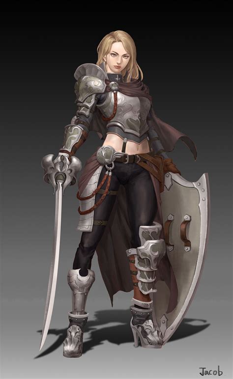 Pin By Natchapol On Gunpla Female Knight Warrior Concept Art Fantasy Female Warrior