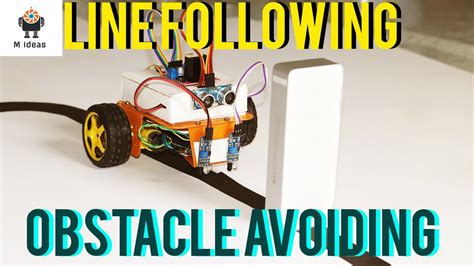 How To Make Line Following Obstacle Avoiding Robot Using Arduino