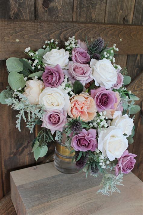 Maybe you would like to learn more about one of these? Mauve and Blush Silk Wedding Flowers — Silk Wedding ...